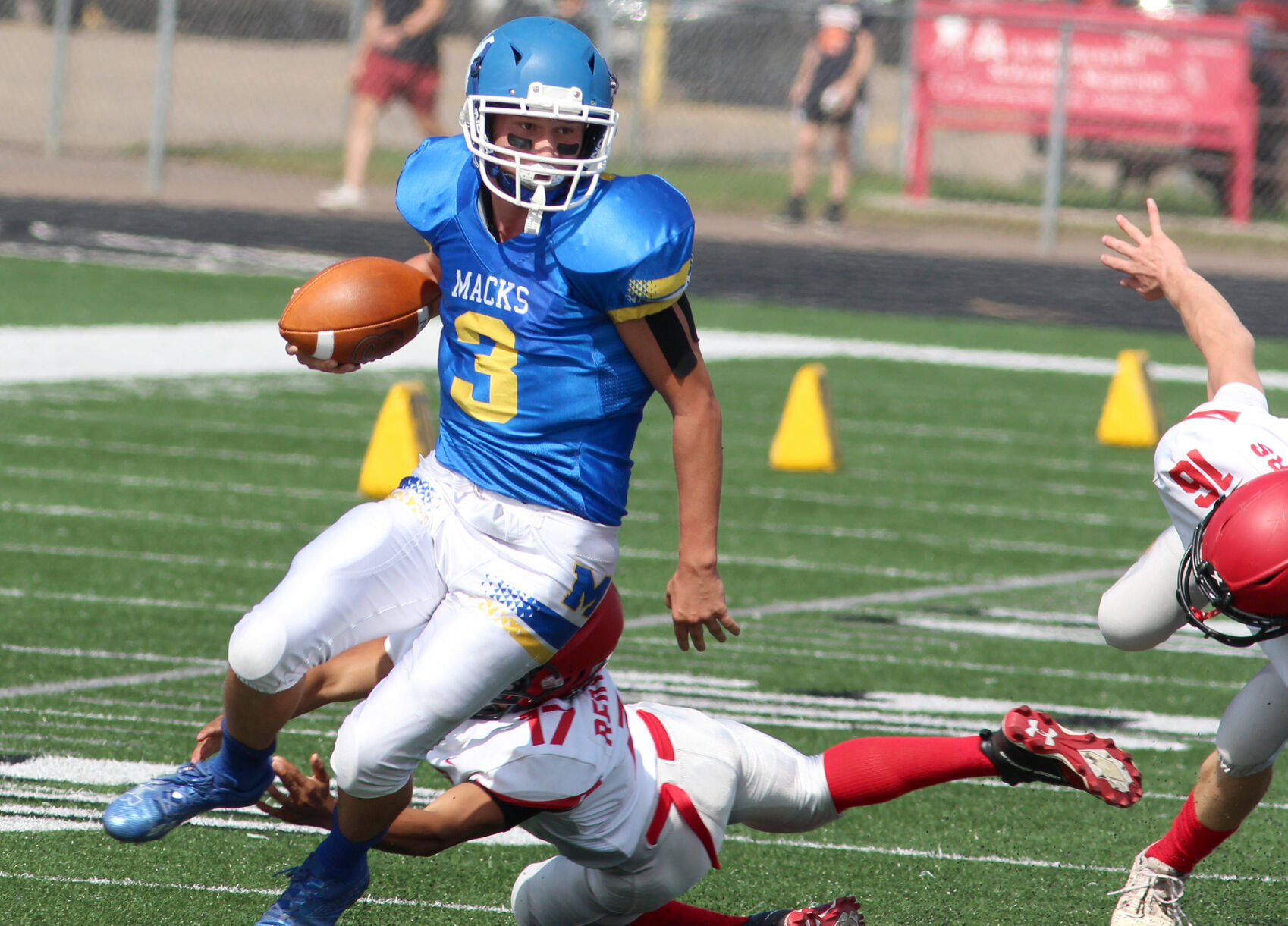 Bruce at McDonell football 9-17-22